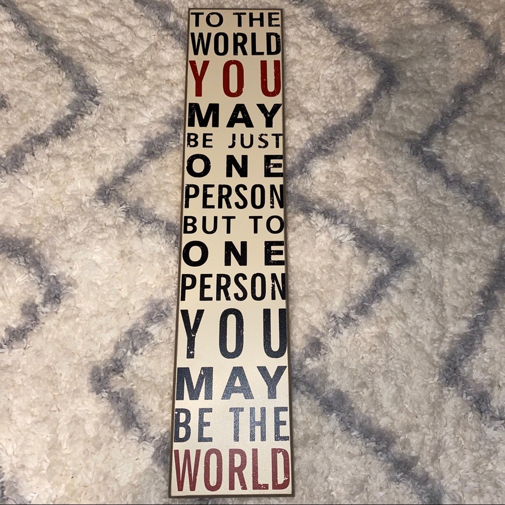 Love Quote Hanging Wall Decor